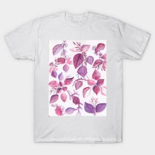 Watercolor Leaves T-Shirt